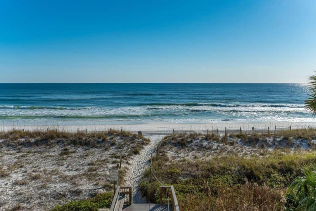 Вилла Beautiful 2Bd Right On The Beach In Okaloosa Island Форт Уолтон Бич Экстерьер фото