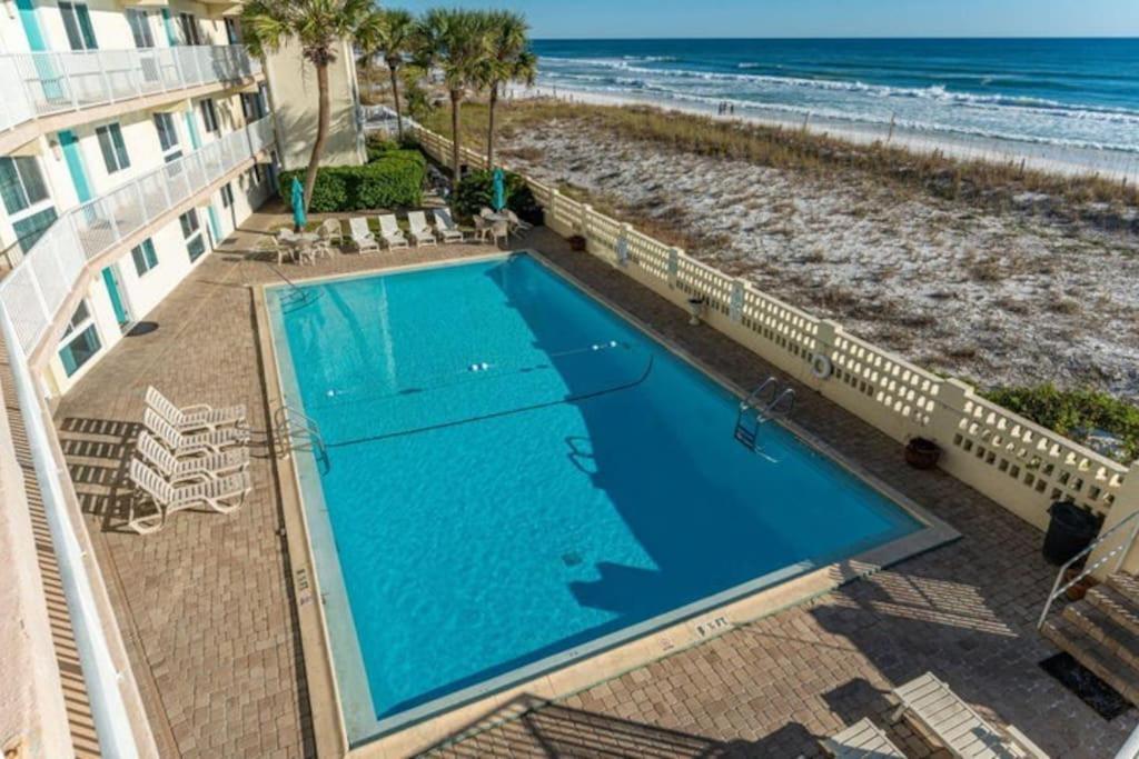 Вилла Beautiful 2Bd Right On The Beach In Okaloosa Island Форт Уолтон Бич Экстерьер фото