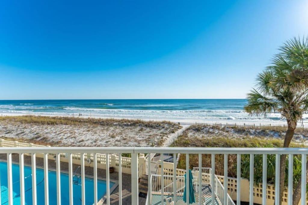 Вилла Beautiful 2Bd Right On The Beach In Okaloosa Island Форт Уолтон Бич Экстерьер фото